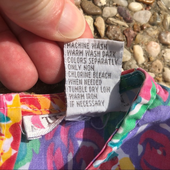 Vintage Tiny Town 18M Multicolor Floral Romper - Picture 3 of 7